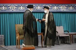 تصاویر مراسم تنفیذ حکم سیزدهمین دوره ریاست جمهوری اسلامی ایران‌