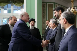 تصاویر مراسم استقبال رسمی آیت‌الله رئیسی از رئیس جمهور بلاروس