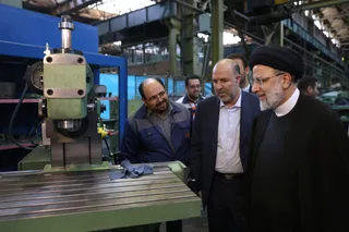 تصاویر بازدید از کارخانه ماشین سازی تبریز