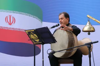 تصاویر مراسم تجلیل از مدال آوران و قهرمانان ورزشی
