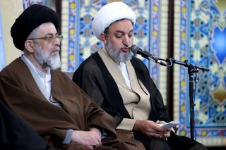 نشست با جمعی از علما و روحانیون