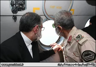 تصاویر بازدید هوایی از مناطق مرزی ایران و افغانستان و حضور و سخنرانی در روستای ملاعلی