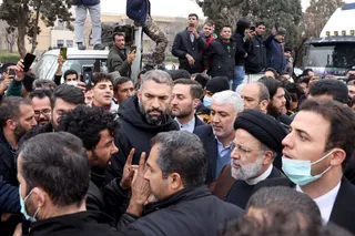 تصاویر بازدید و گفتگو با کامیون‌داران پایانه باربری بهارستان