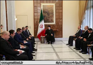 تصاویر دیدار امورخارجه سوریه با رئیس جمهور