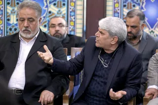 نشست رمضانی با جمعی از خیرین
