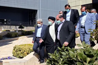 تصاویر بازدید رئیس جمهور از طرح های دانش بنیان در پارک علم وفناوری پردیس