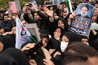 مراسم تشییع پیکر رئیس جمهور شهید و همراهان در تبریز