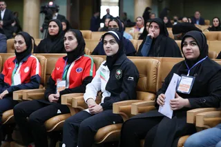 تصاویر آیین تجلیل از بانوان مدال آور ورزش ایران اسلامی