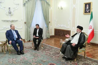تصاویر دیدار وزیر خارجه سوریه با رئیس جمهور