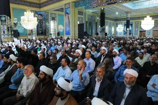 تصاویر مراسم ملی تکریم فعالان مساجد و پانزدهمین پاسداشت ادبیات جهاد و مقاومت