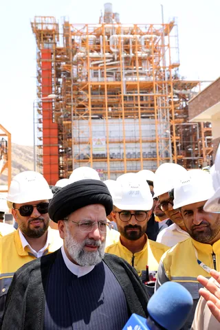 تصاویر مراسم آغاز عملیات راه‌اندازی پتروشیمی گچساران