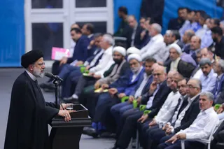 تصاویر مراسم آغاز تولید گاز از فاز 11 میدان مشترک پارس جنوبی