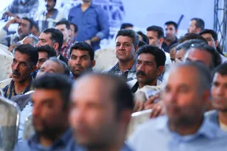 تصاویر آئین بهره‌برداری از پروژه‌های آب، برق و فاضلاب استان کرمان