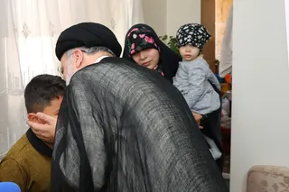 ‌حضور در منزل شهید مدافع حرم علی آقابابایی