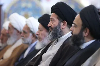 نشست با جمعی از علما و روحانیون