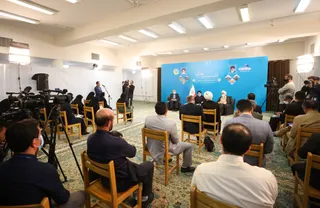 تصاویر نشست خبری استان قزوین