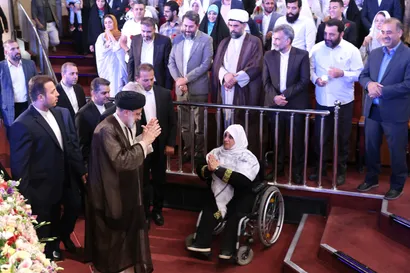 تصاویر آیین گرامیداشت هفته ازدواج