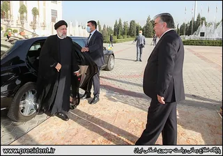 تصاویر استقبال رسمی امامعلی رحمان از آیت الله رئیسی