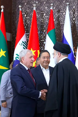 عکس یادگاری هفتمین نشست مجمع سران کشورهای صادرکننده گاز