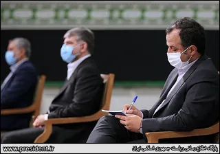 تصاویر نخستین دیدار هیئت دولت سیزدهم با رهبر معظم انقلاب