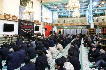 تصاویر برگزاری مراسم سوگواری شهادت امام حسین (ع) در نهاد ریاست جمهوری