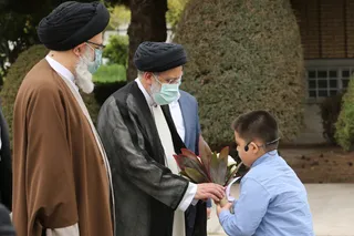 تصاویر ورود رئیس جمهور به استان البرز