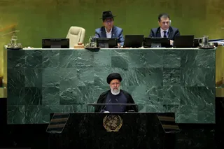 تصاویر سخنرانی رئیس جمهور در هفتاد و هشتمین نشست مجمع عمومی سازمان ملل