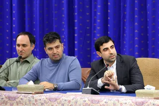 نشست با جمعی از فعالان کسب و کارهای فضای مجازی