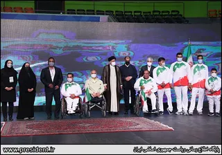 تصاویر تجلیل از مدال آوران المپیک و پارالمپیک ۲۰۲۰ توکیو