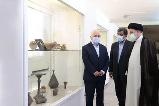 تصاویر بازدید از موزه ملی ایران و میدان مشق