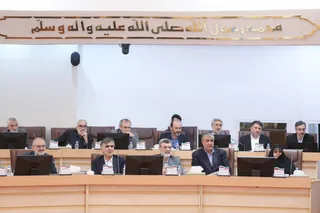 نشست مشترک اعضای هیئت دولت با استانداران