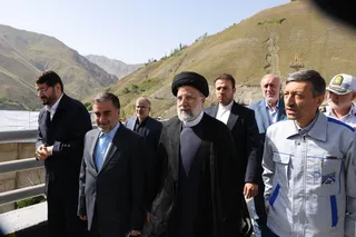 تصاویر افتتاح مسیر رفت قطعه دوم آزاد راه تهران - شمال