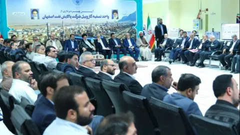 طرح ملی و عظیم محیط زیستی تصفیه گازوئیل (DHT) پتروپالایشگاه اصفهان به بهره‌برداری رسید
