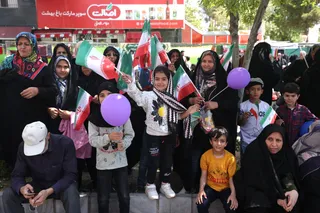 استقبال و اجتماع باشکوه مردم سمنان