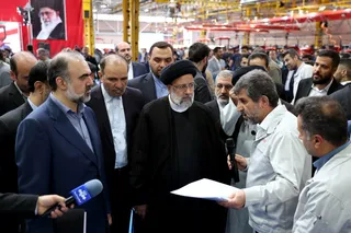 تصاویر بازدید از کارخانه تراکتور سازی تبریز