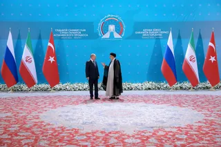 تصاویر عکس یادگاری هفتمین اجلاس سران کشورهای ضامن روند آستانه