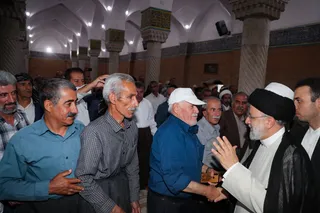 تصاویر حضور در نماز جمعه اهل سنت سنندج