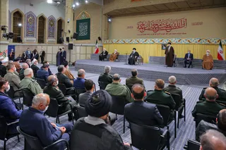 تصاویر دیدار مسئولان نظام و سفرای کشورهای اسلامی با رهبر معظم انقلاب