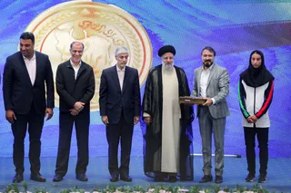 آیین تجلیل از قهرمانان و مدال آوران