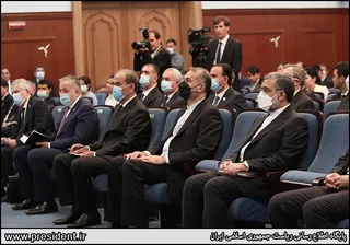 نشست خبری مشترک روسای جمهور ایران و تاجیکستان