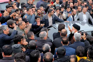 تصاویر بازدید و گفتگو با کامیون‌داران پایانه باربری بهارستان