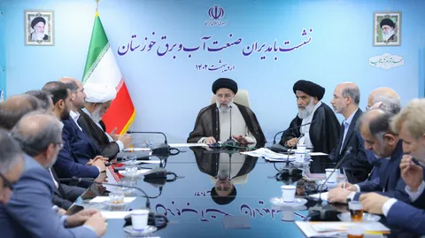 روند پیشرفت پروژه‌های آب و برق خوزستان بررسی شد