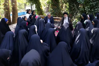 تصاویر حضور در جمع دانش آموزان شرکت کننده در اردوی «راهیان پیشرفت»