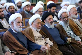 تصاویر نشست رمضانی با جمعی از علما و روحانیون