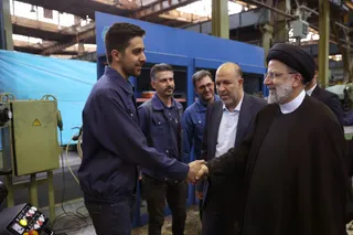 تصاویر بازدید از کارخانه ماشین سازی تبریز