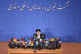 نشست خبری رئیسی با رسانه های داخلی و خارجی