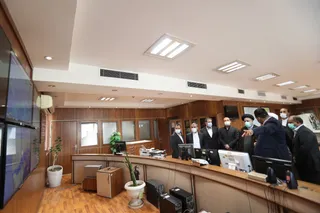 تصاویر بازدید از مجتمع بندری شهید رجایی