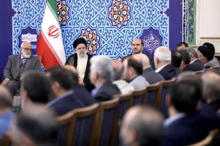 نشست رمضانی با جمعی از خیرین