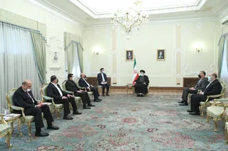 تصاویر دیدار وزیر امور خارجه عراق با آیت‌الله رئیسی