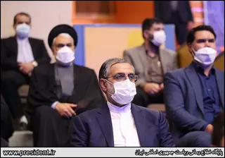 تصاویر آئین اهدای بازوبند پهلوانی سال ۱۴۰۰